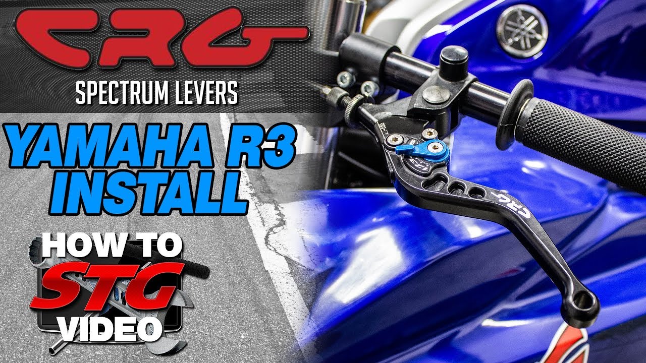 Установка рычагов CRG Yamaha R3 Spectrum | Экипировка для спортивных мотоциклов