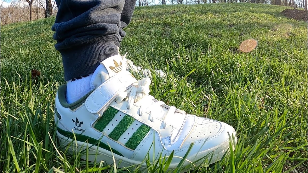 Adidas Forum 84 Low - Crew Green - On Foot Look - Scored a personal pair!