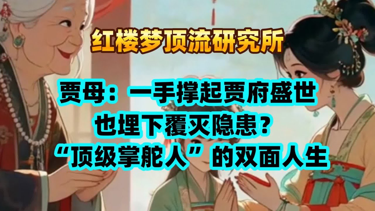 贾母：一手撑起贾府盛世，也埋下覆灭隐患？红楼“顶级掌舵人”的双面人生