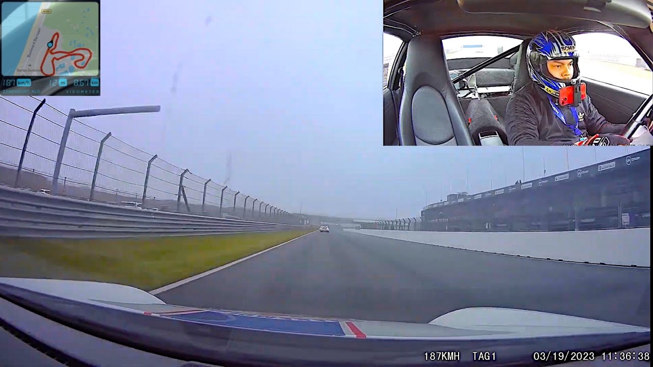 Porsche 911 Circuit Zandvoort - Bleekemolens Race Planet - Full onboard session - Driving Experience