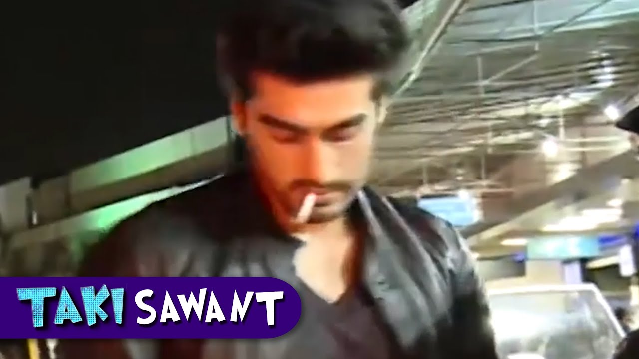Arjun Kapoor caught smoking in public | ROAST by TakiSawant #Shorts