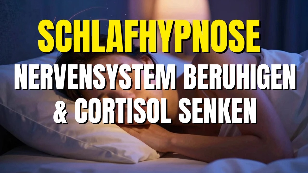 Den „Aus-Knopf“ drücken: Nervensystem beruhigen & Cortisol senken (Schlafhypnose)