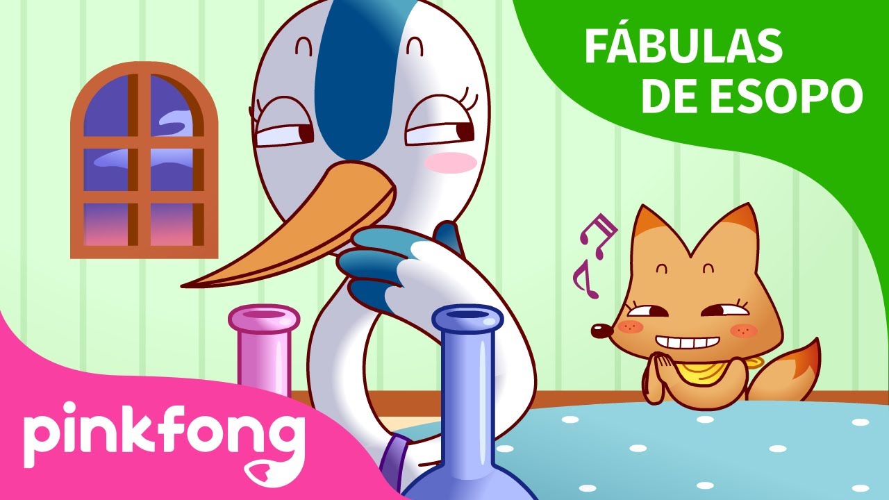 La Zorra y la Cig&uuml;e&ntilde;a | F&aacute;bulas de Esopo | Pinkfong Cuentos Infantiles