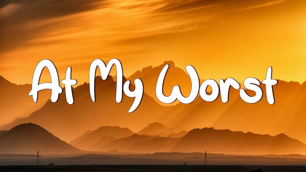 At My Worst - Pink Sweat$ (Lyrics) | Charlie Puth , Coldplay... (MixLyrics)