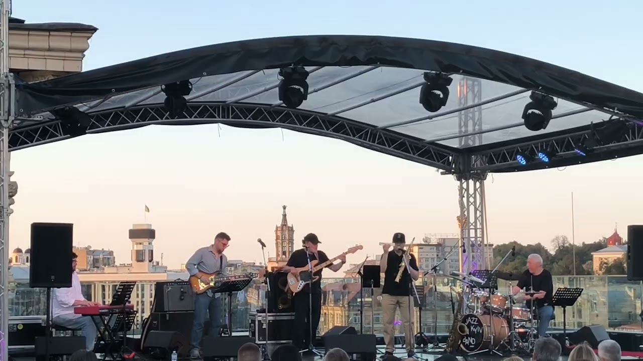 Jazz in Kyiv Band - концерт на даху ЦУМа, Київ, 14.08.2025