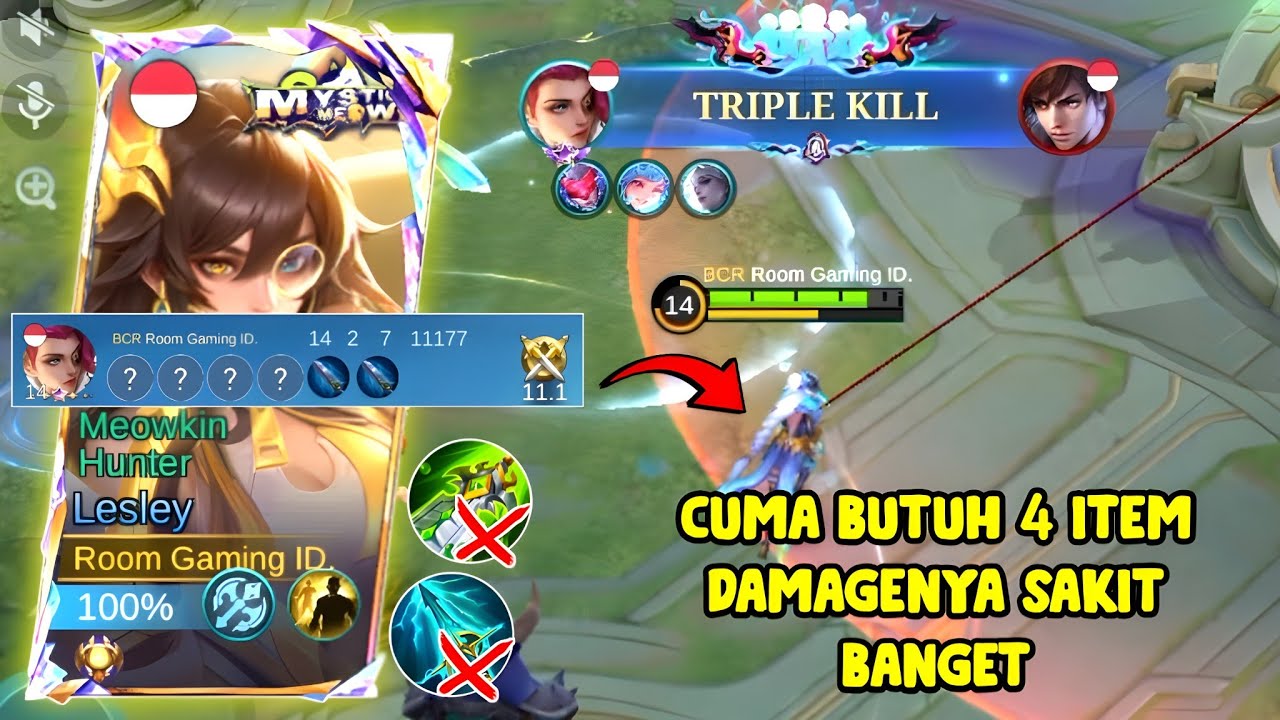 BUKAN BOD ATAU SKY PIERCER😱 TERNYATA INI 4 ITEM RAHASIA LESLEY TERSAKIT 2026 - MOBILE LEGENDS