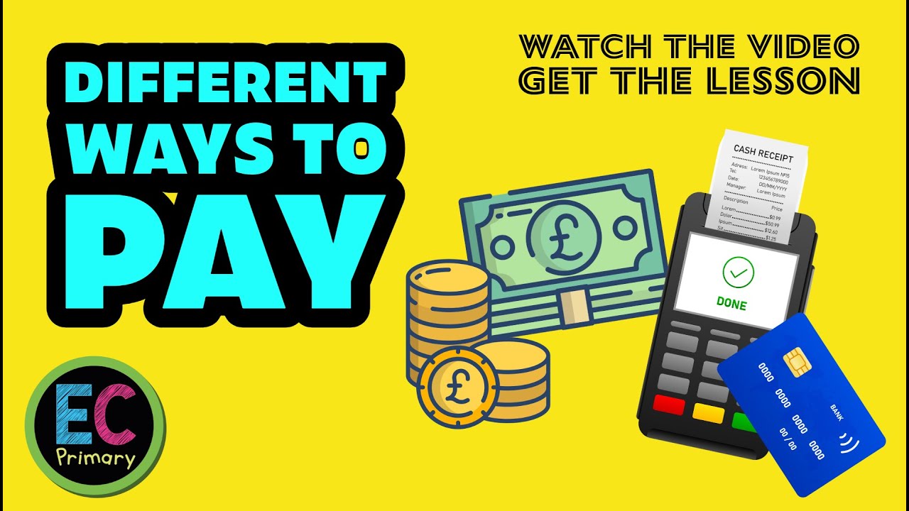 DIFFERENT WAYS TO PAY (UK) | Cash, Debit & Credit Cards | EC PSHE