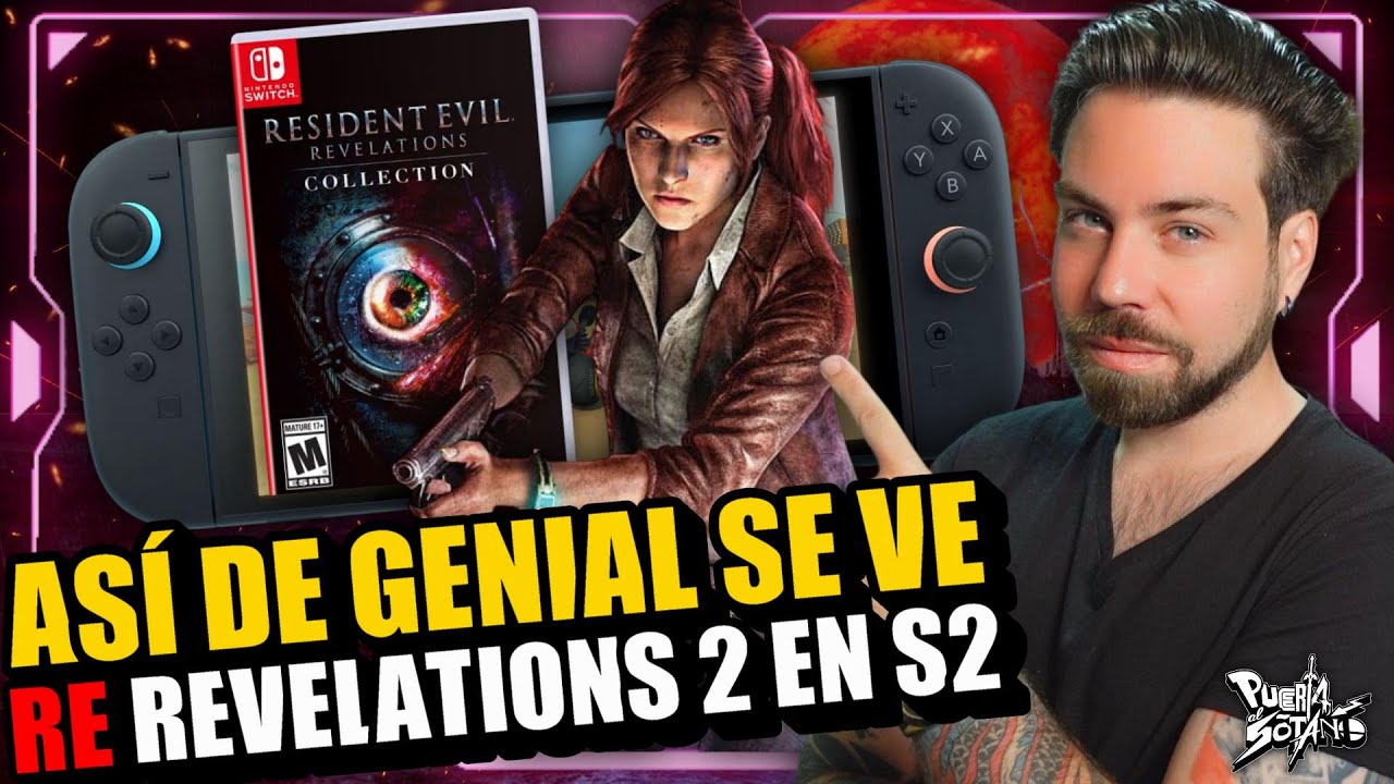 🔥INCREÍBLE cómo SE VE Resident Evil Revelations 2 en NINTENDO SWITCH 2! ESTO ES UNA MEJORA ENORME!