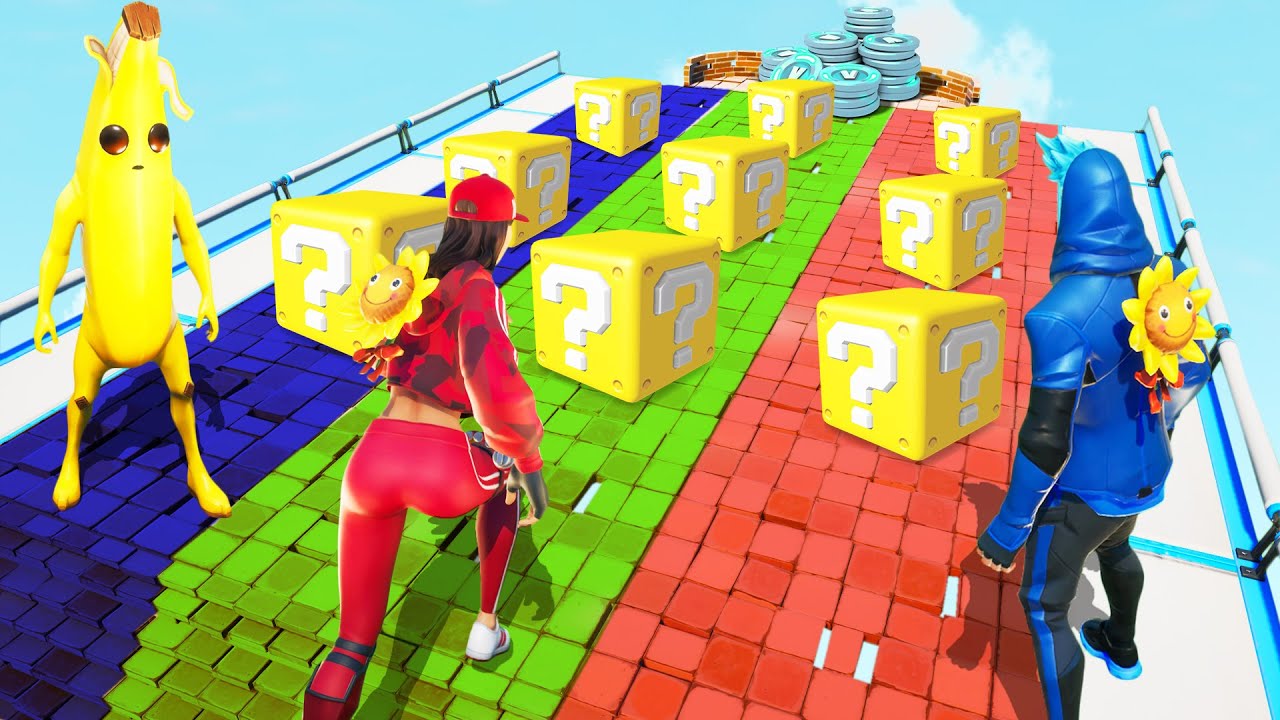 UNGLAUBLICHES PECH in Fortnite LUCKY BLOCKS Modus mit @odumanpique