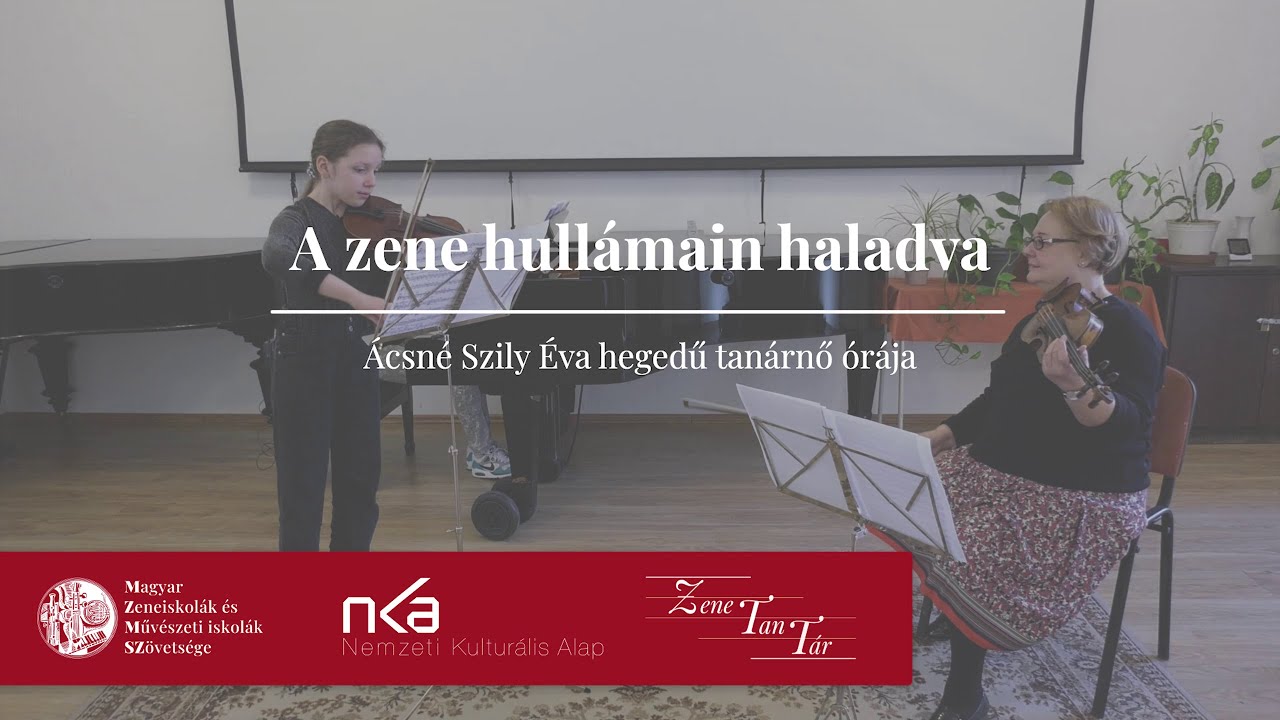 A zene hullámain haladva (Ácsné Szily Éva)