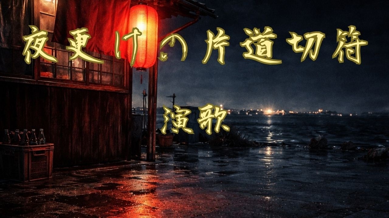 夜更けの片道切符 / オリジナル演歌