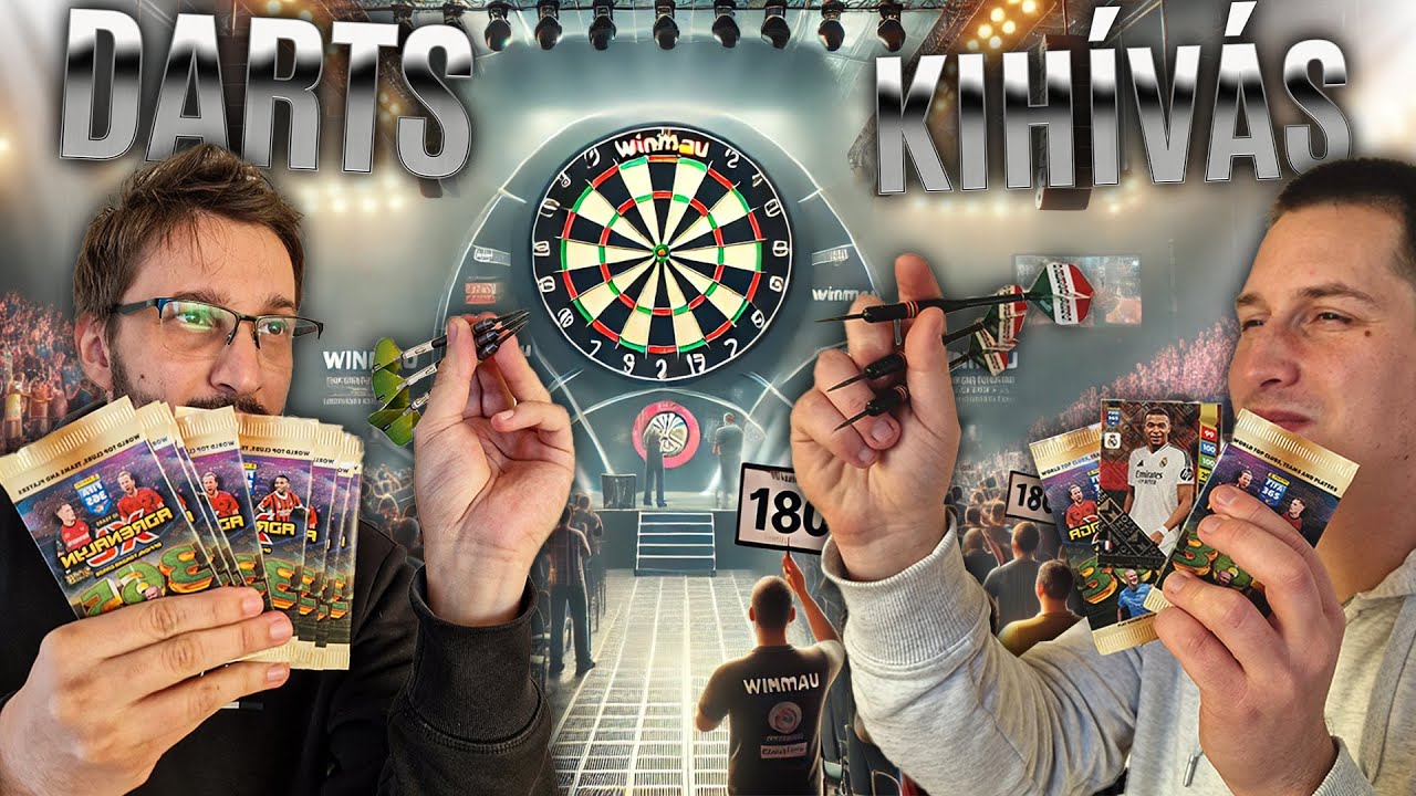 Panini Adrenalyn XL FIFA 365 2025 - SCH vs FCH | Darts Kihívás a Momentumért!
