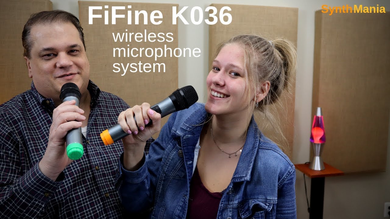 Fifine Wireless Microphone System K036 Review/Test
