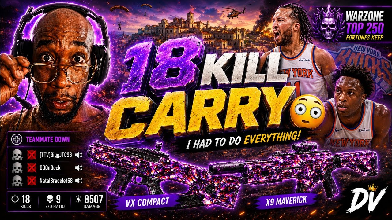 NEW VX COMPACT + X9 MAVERICK is BROKEN! (18 Kill on Fortunes Keep)