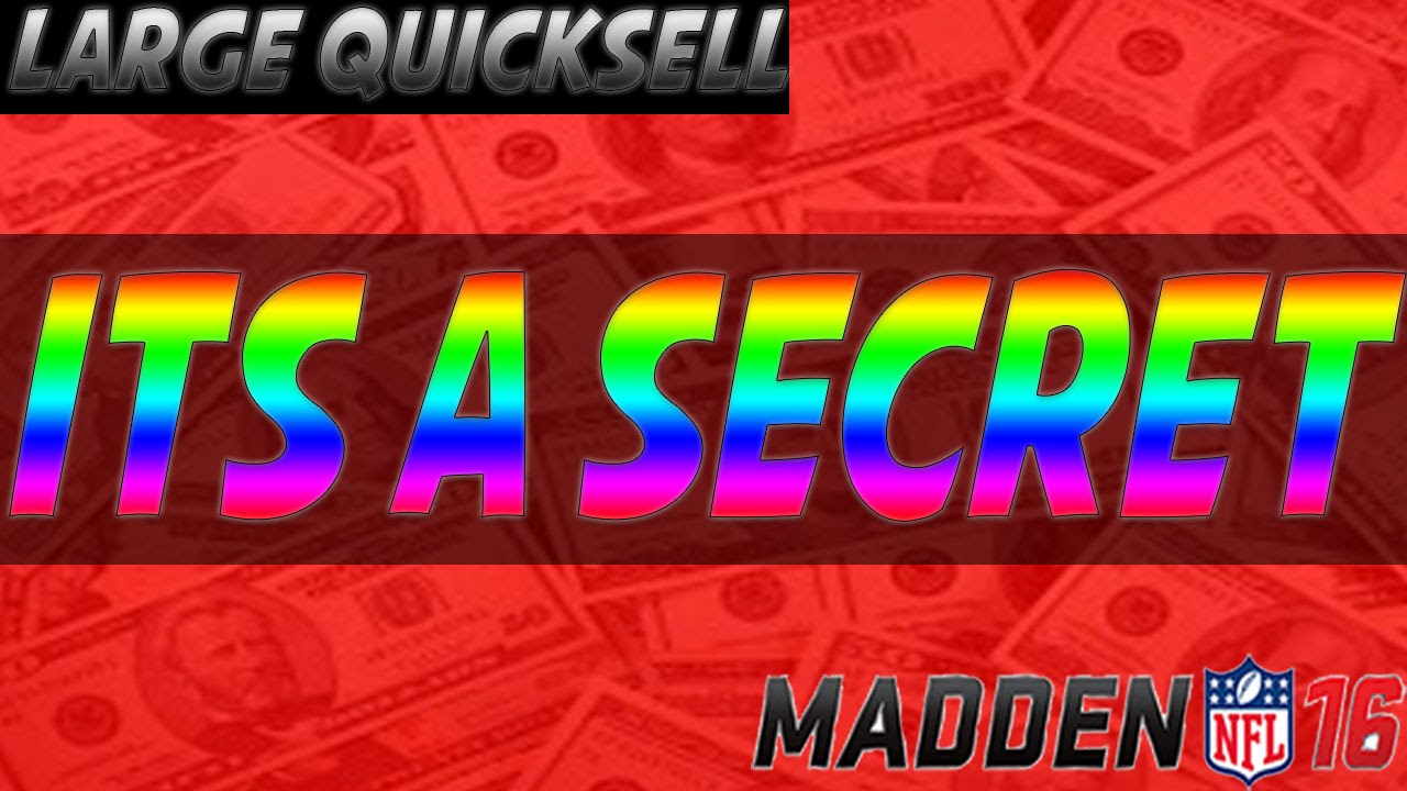 Secret Way To A Million Coins in MUT 16