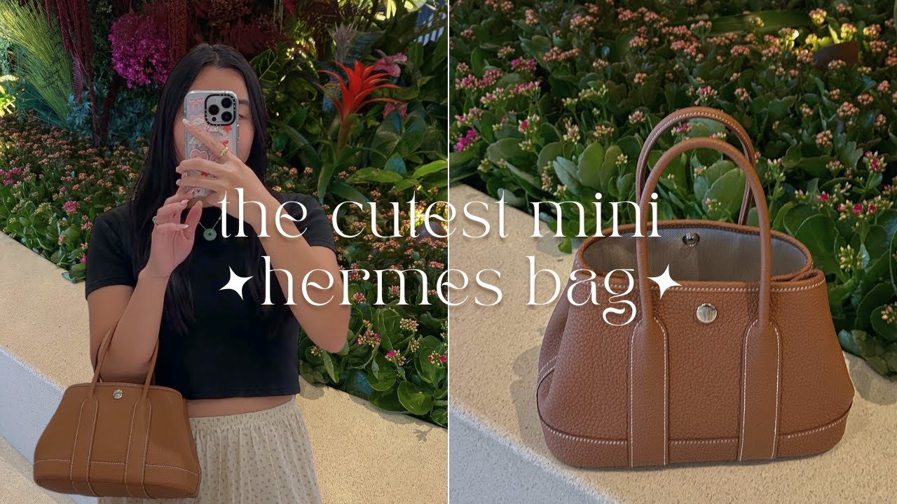 эта сумка удовлетворила мою страсть к Birkin (Hermes Mini Garden Party 23)