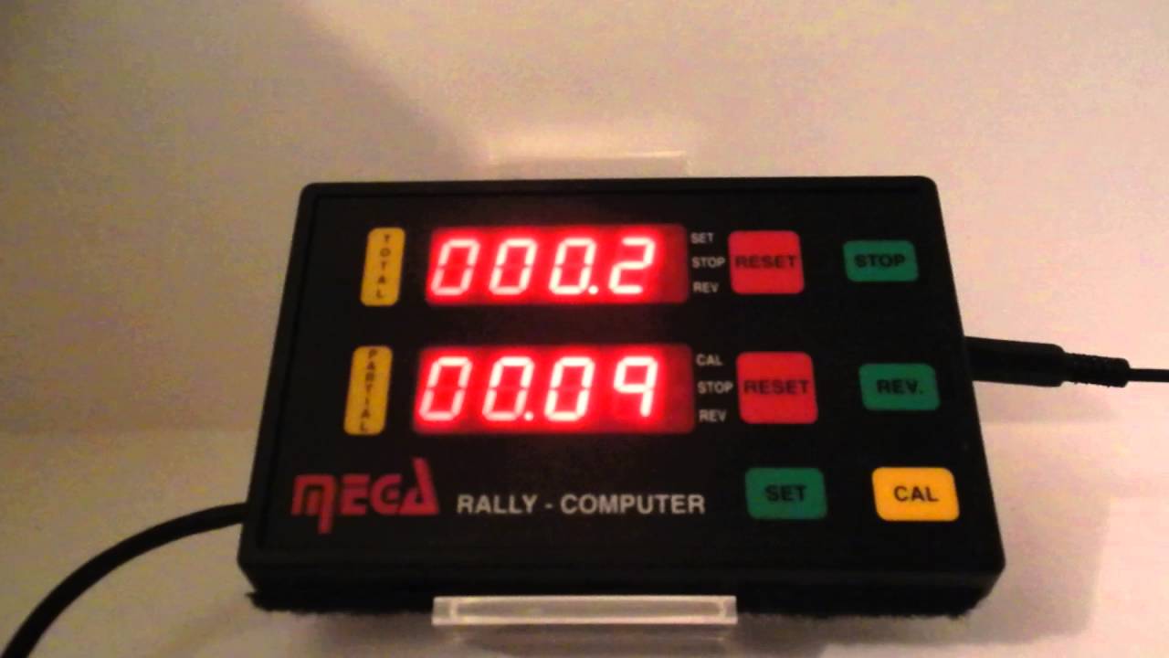 Tripmaster MEGA Rally Computer