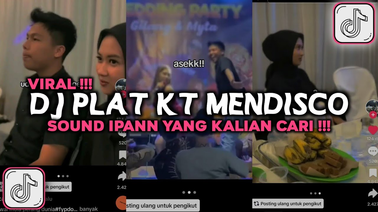 DJ PLAT KT MENDISCO SOUND IPANN YANG LAGI VIRAL DI TIKTOK 2024