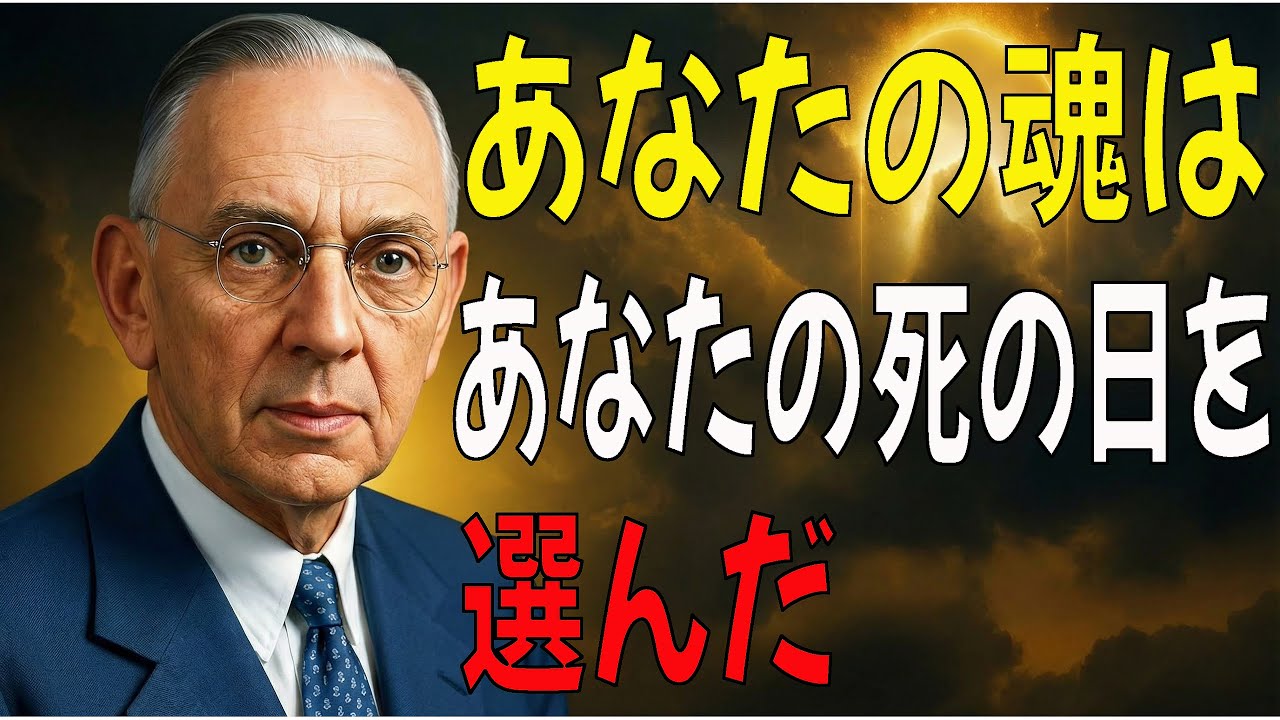 【衝撃の真実】エドガー・ケイシーが語る「魂は自分の死を知っているのか？」| 自己探求