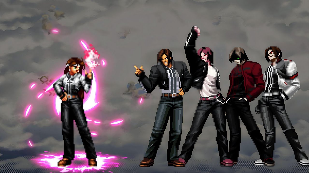[KOF Mugen] Asuka GZ Vs. Kyo Kusanagi Team