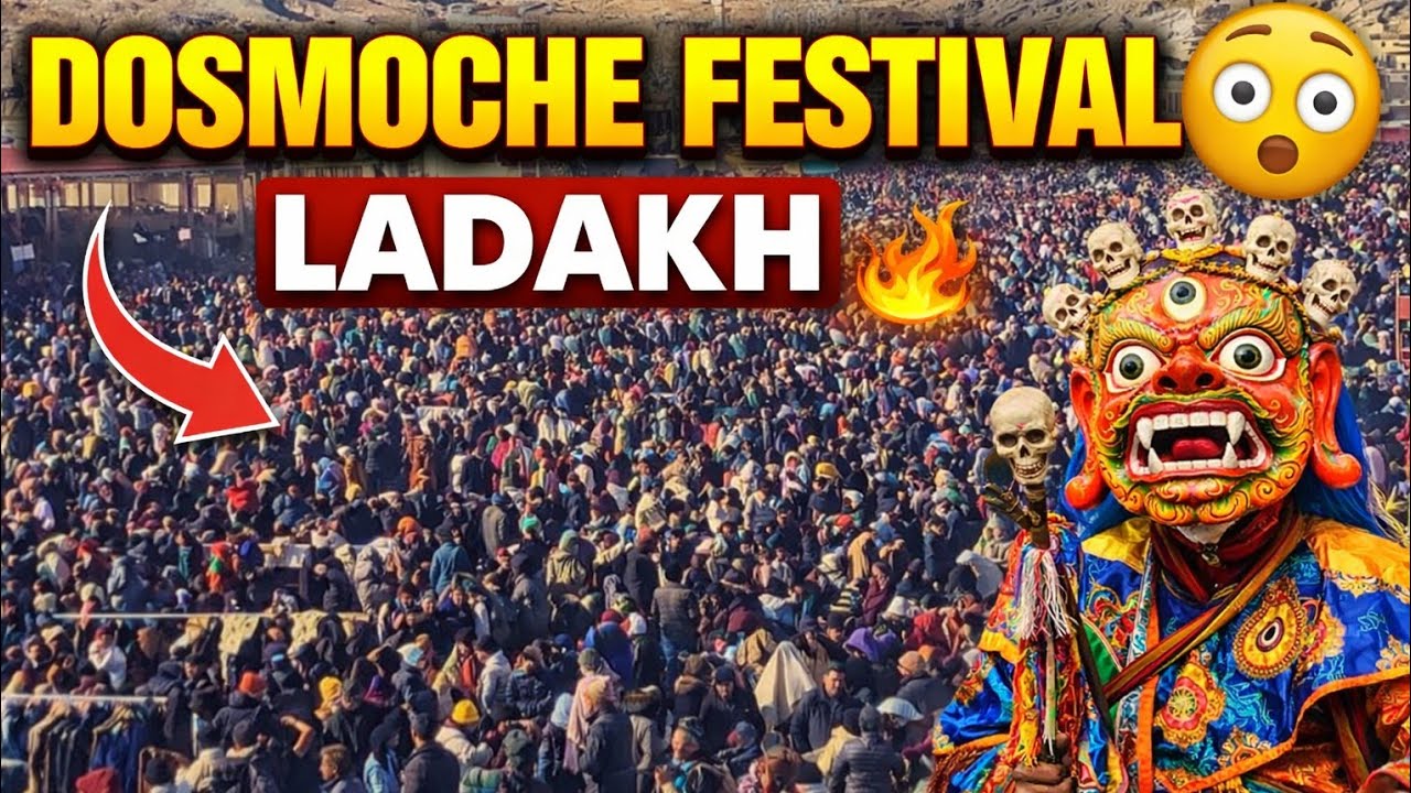 Dosmoche Festival Ladakh | Full Mela Tour   2026