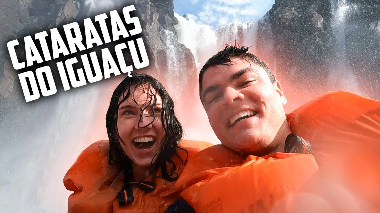 ENTRAMOS EMBAIXO DAS CATARATAS DO IGUAÇU - MACUCO SAFARI!!!
