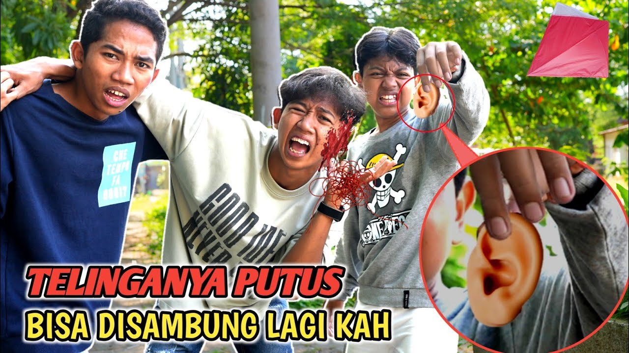 TELINGA SAPUTRA PUTUS KEN4 TALI LAYANGAN ARIK DAN BOCIL PANIK BANGET??😱 | Mikael TubeHD