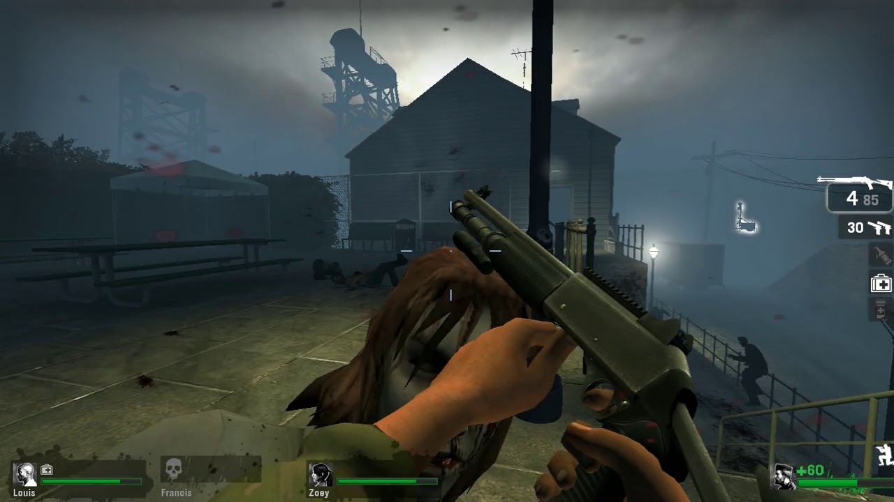 Left 4 Dead 1 (PC) - The Sacrifice: Port Finale (Single Player) - Expert