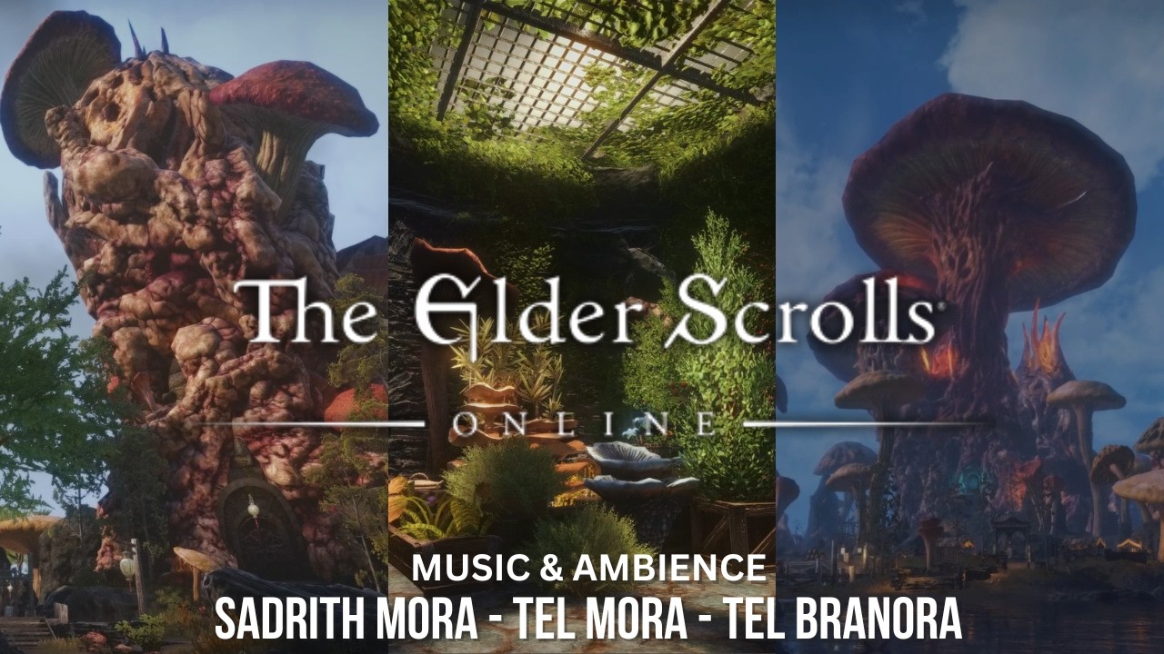Exploring the Bizarre Lands of House Telvanni | ESO Ambience & Music