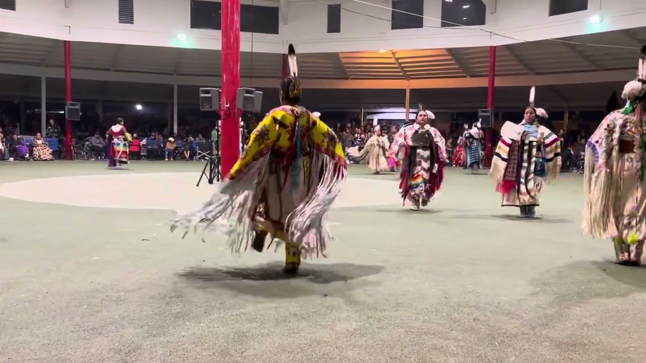Onion Lake powwow 2023. Women’s traditional. Saturday evening.