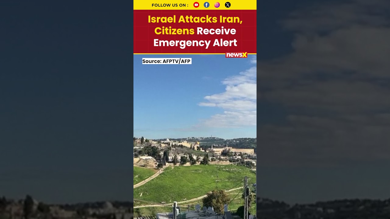 Israel-Iran Tensions: Sirens Ringed In Jerusalem Amid Preventive Strikes On Tehran