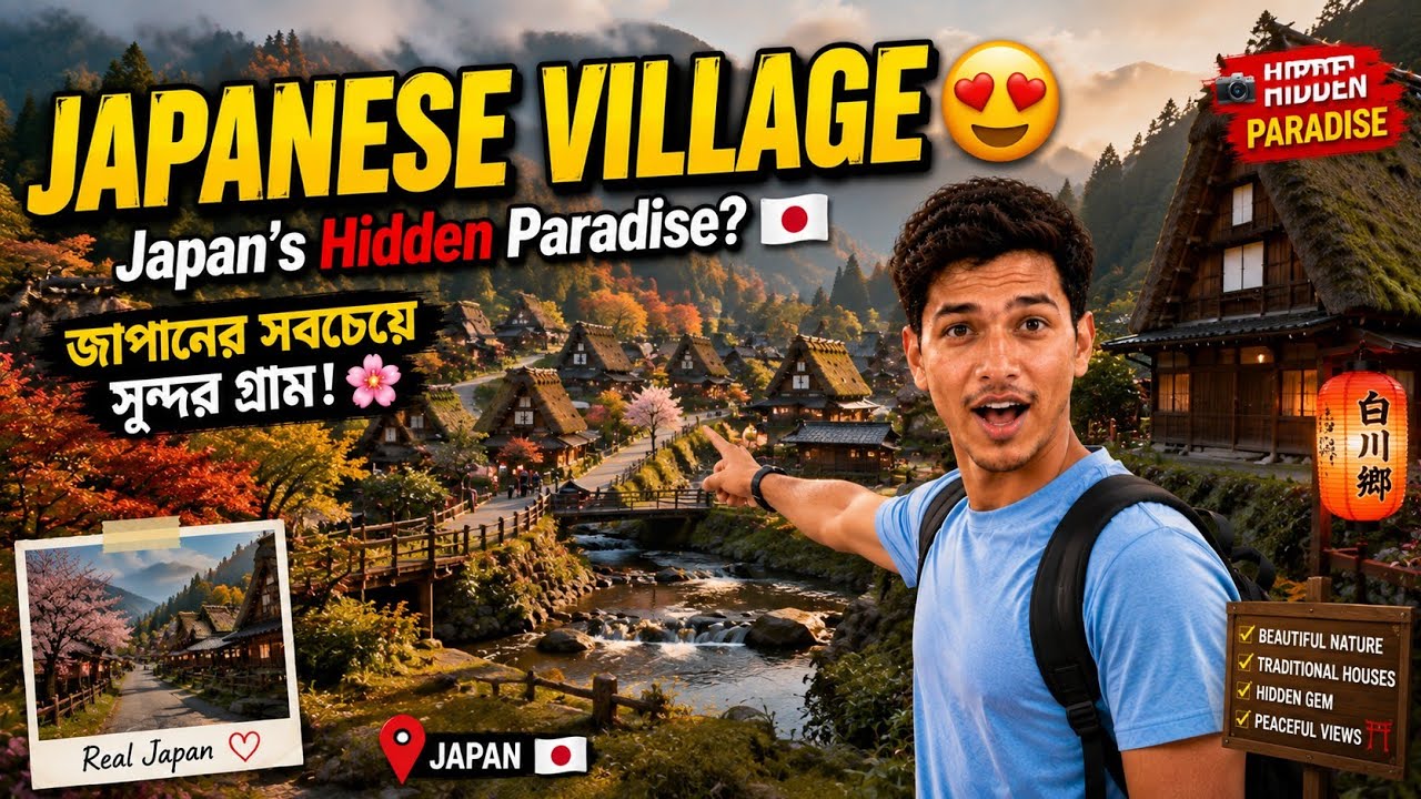 Japan Village Life| Japan Village Tour Vlog| Japan Vlog Bangla| Village Life in Japan