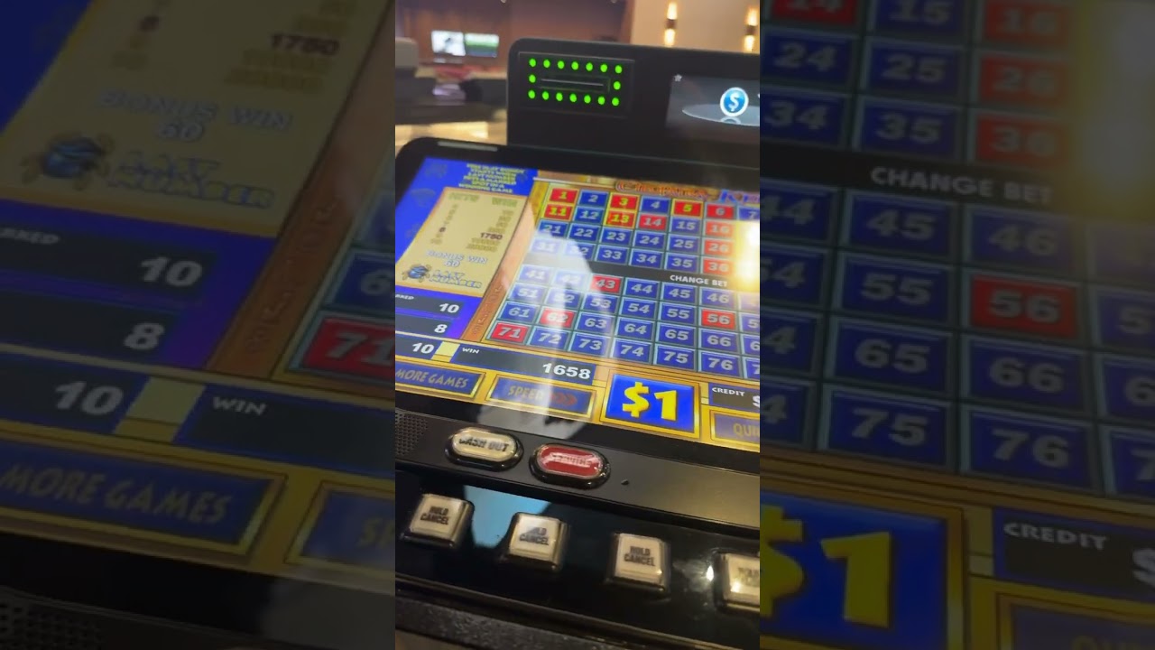 Cleopatra Keno Hand pay 8/10 $10 bet                 #gambling #kenonation  #cleopatra #keno #casino
