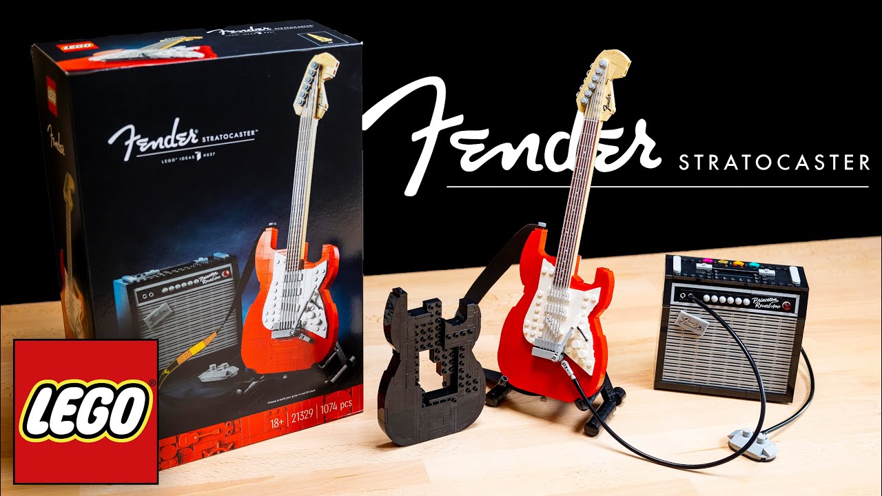 Стоит ли это 100 долларов? | Обзор LEGO IDEAS Fender Stratorcaster