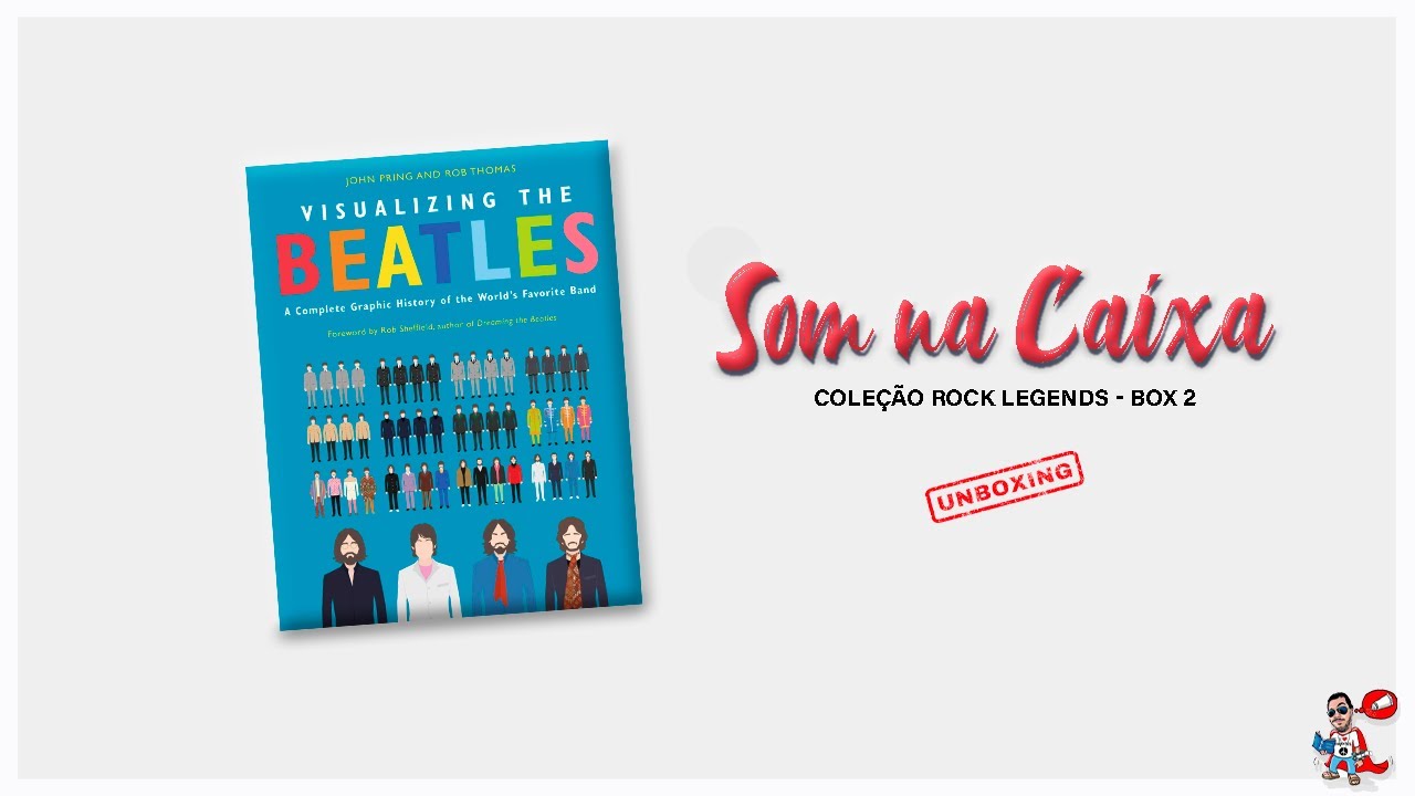 Unboxing Clube Som Na Caixa (Rock Legends) - Box 2 | Pitadas do Sal 