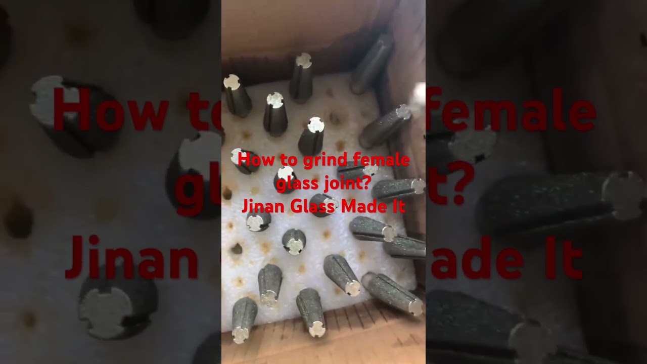 Glass Joint Grinding Tool#glassgrinding#glassjoint