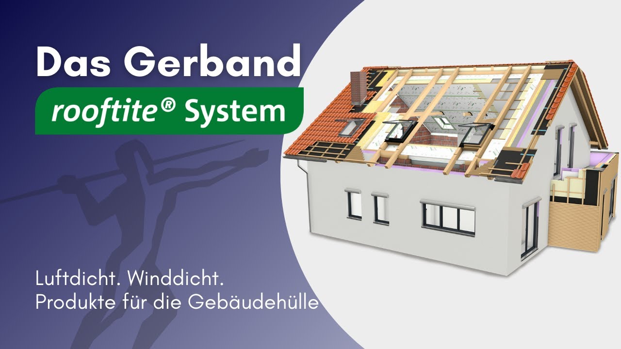 Das Gerband rooftite® System | Gerlinger Klebeband