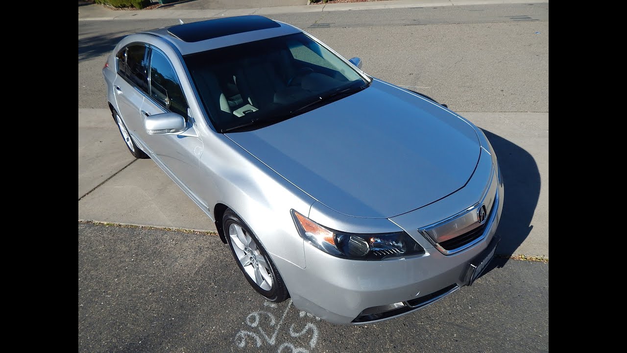 2012 Acura TL with tech package in depth walk around video review!
