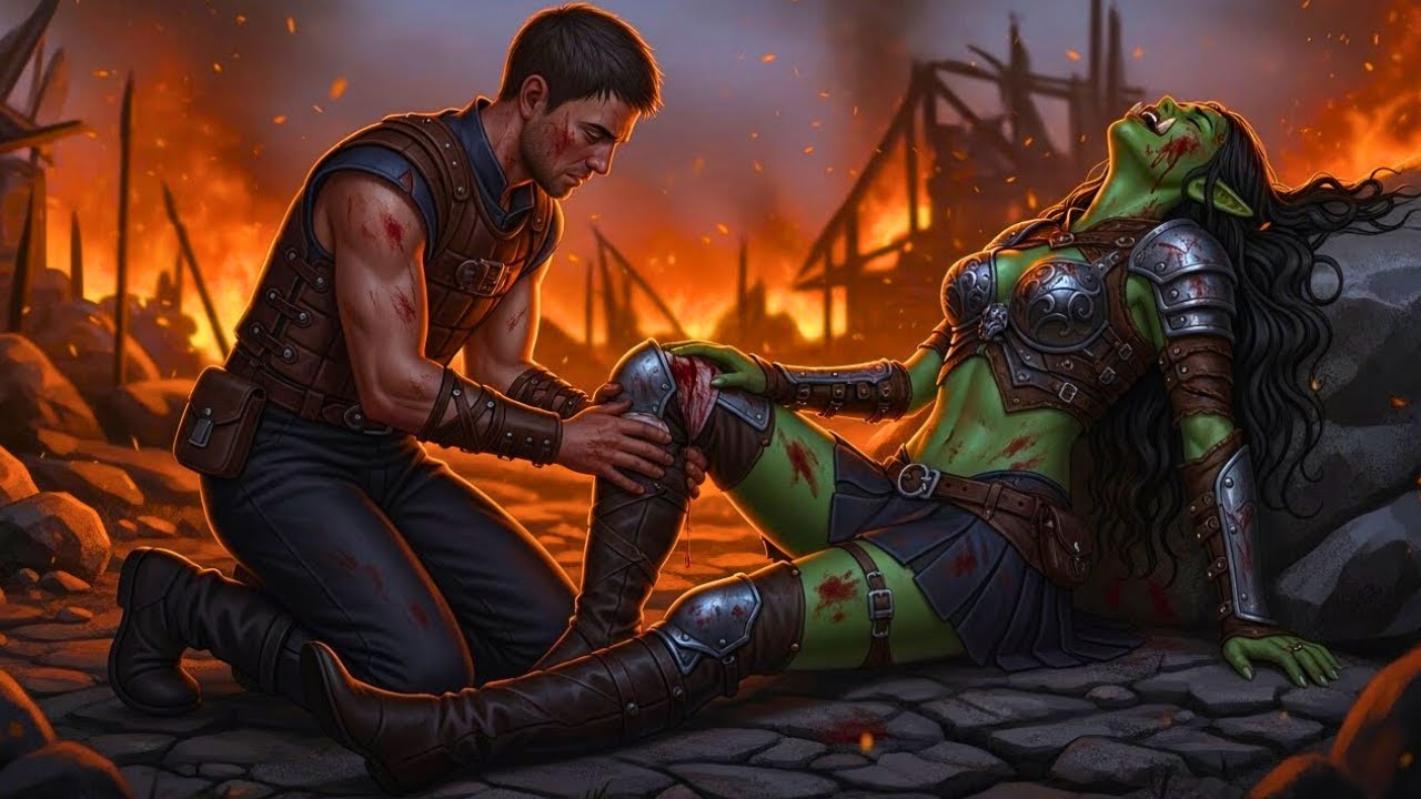 Human Veteran Saves Orc Girl in Battle — The Next Day, They Receive an Unimaginable Visit