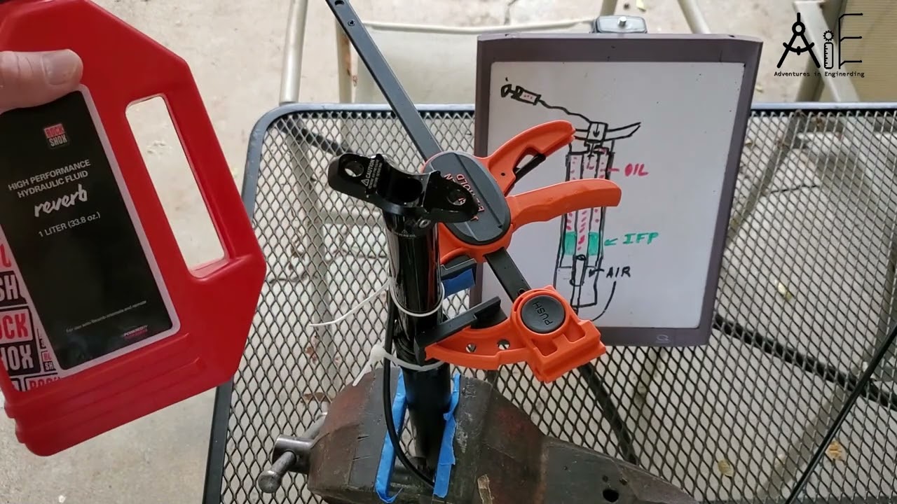 Fix sagging, soft, squishy RockShox Reverb dropper seat post without tear down