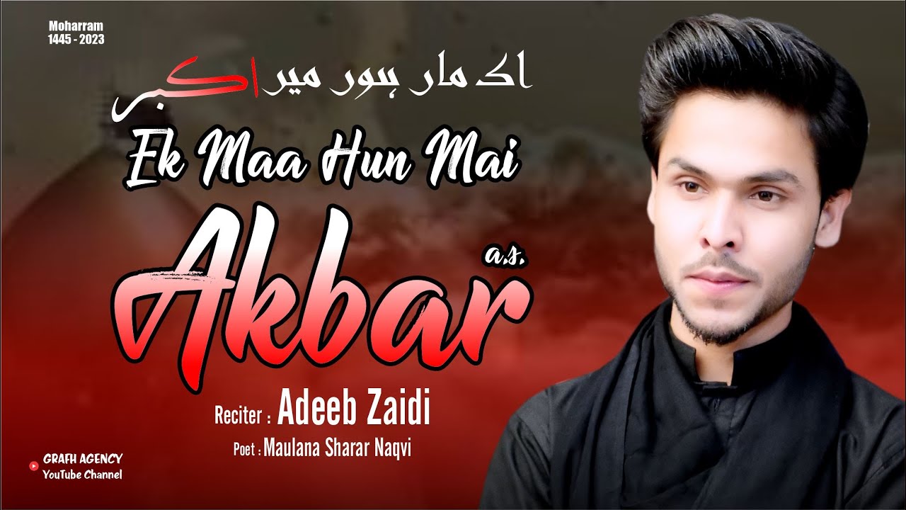 Ek Maa Hun Mai Akbar | एक माँ हूँ मैं अकबर | Adeeb Zaidi | Maulana Sharar Naqvi | #noha #moharram