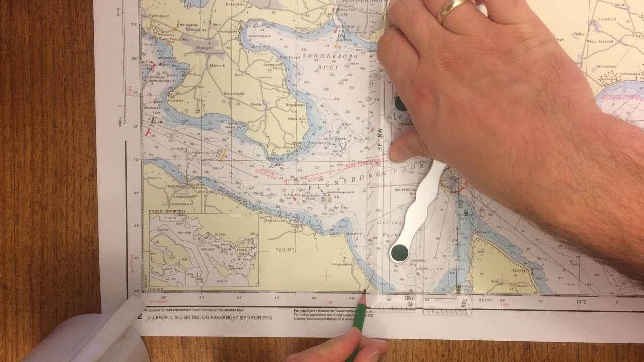 Envision Navigation:  Koordinator for position i søkort