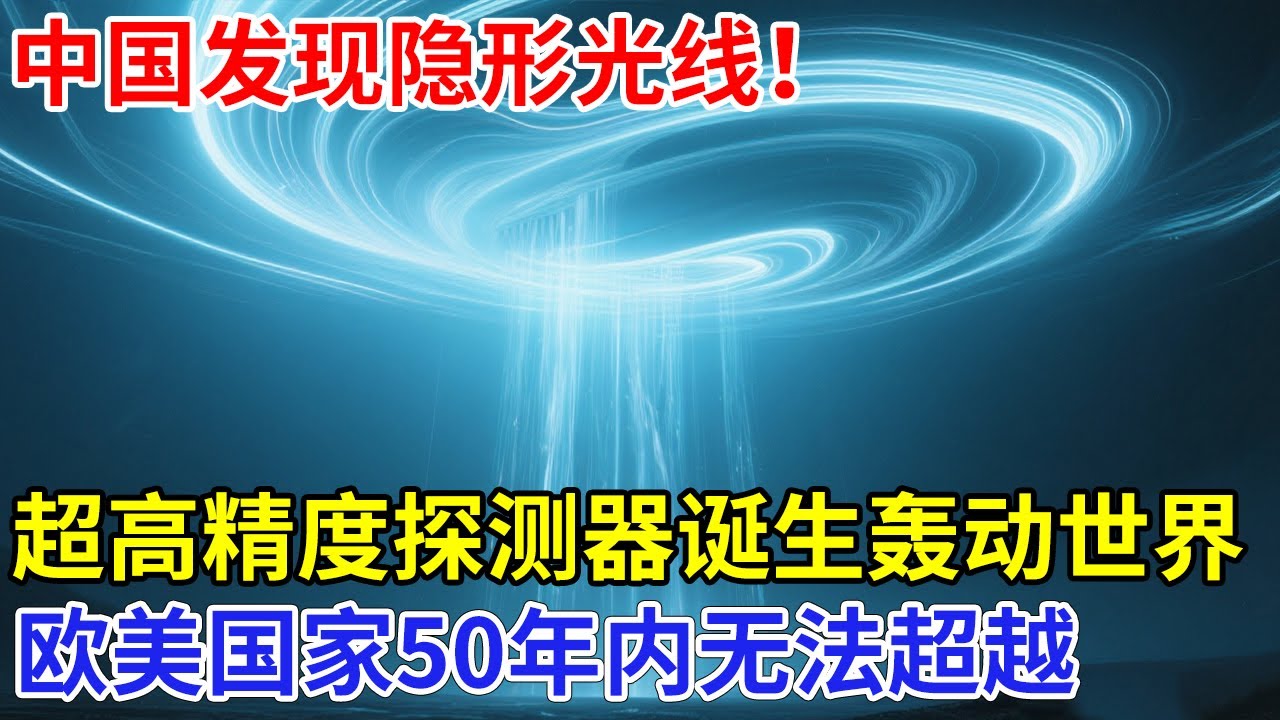 中国发现隐形光线！轰动全球物理界，制成超高精度探测器，欧美国家50年内无法超越【大科学】科技