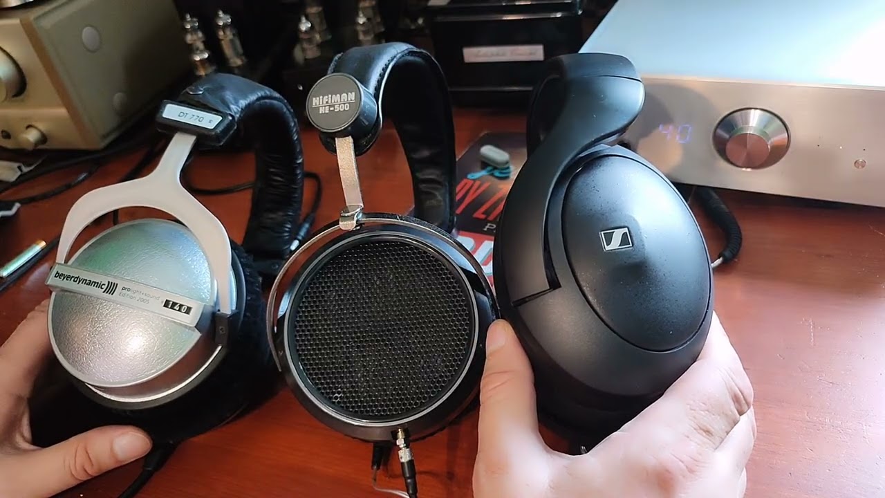 Sennheiser HD620S vs HD600 vs Beyerdynamic DT770 PROlight  sund Editon 2005 HiFiMan HE500