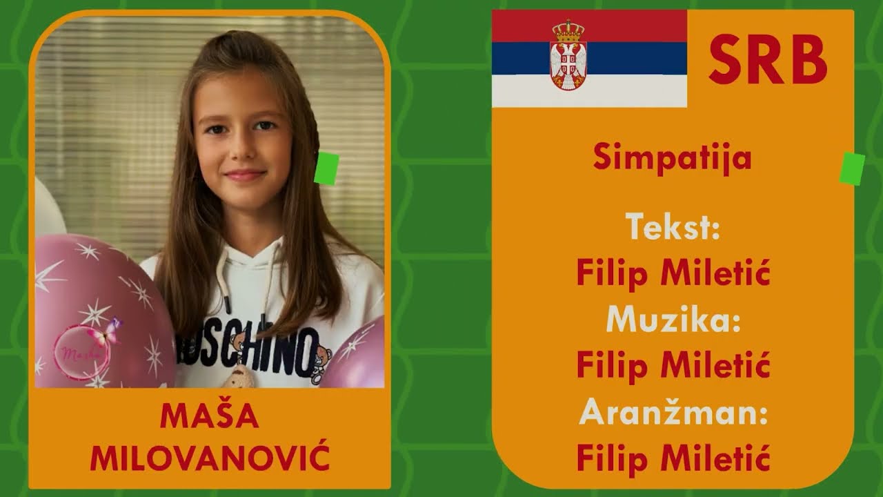 13* Festival ŠARENI VOKALI 2023 - Maša Milovanović (SRB) - SIMPATIJA