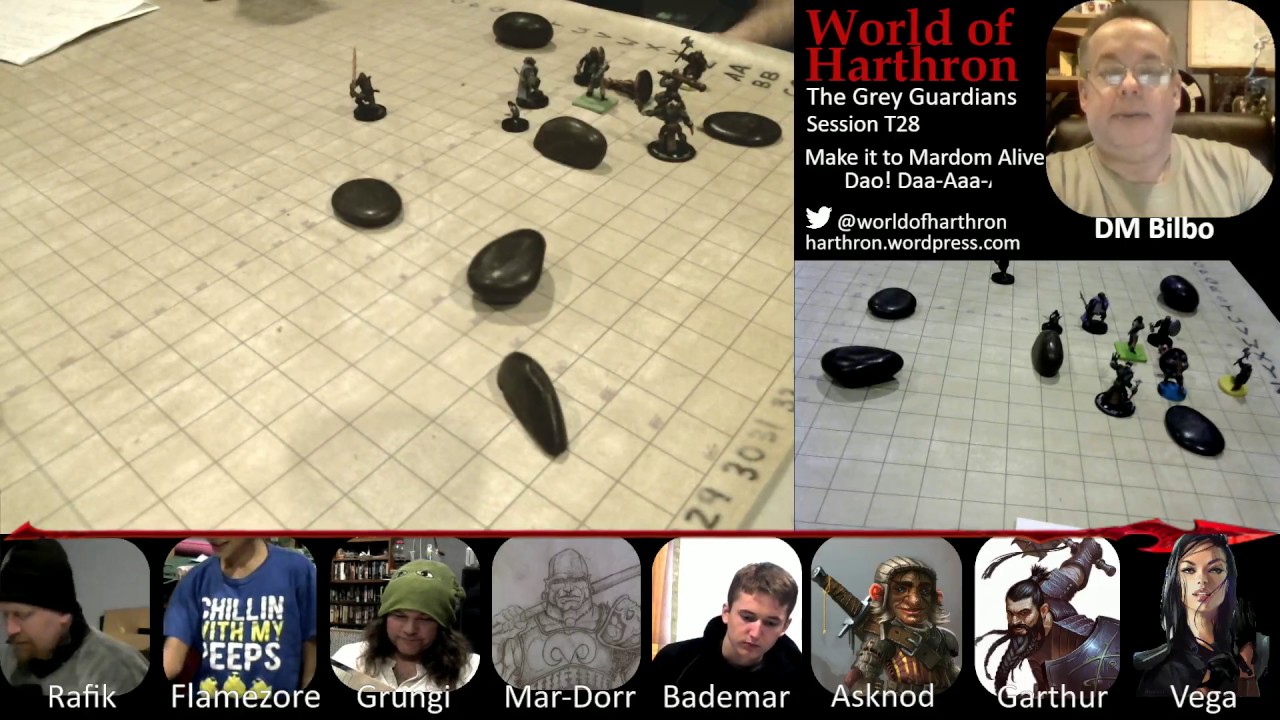 World of Harthron - T28 - The Grey Guardians - Make it to the City of Mardom Alive
