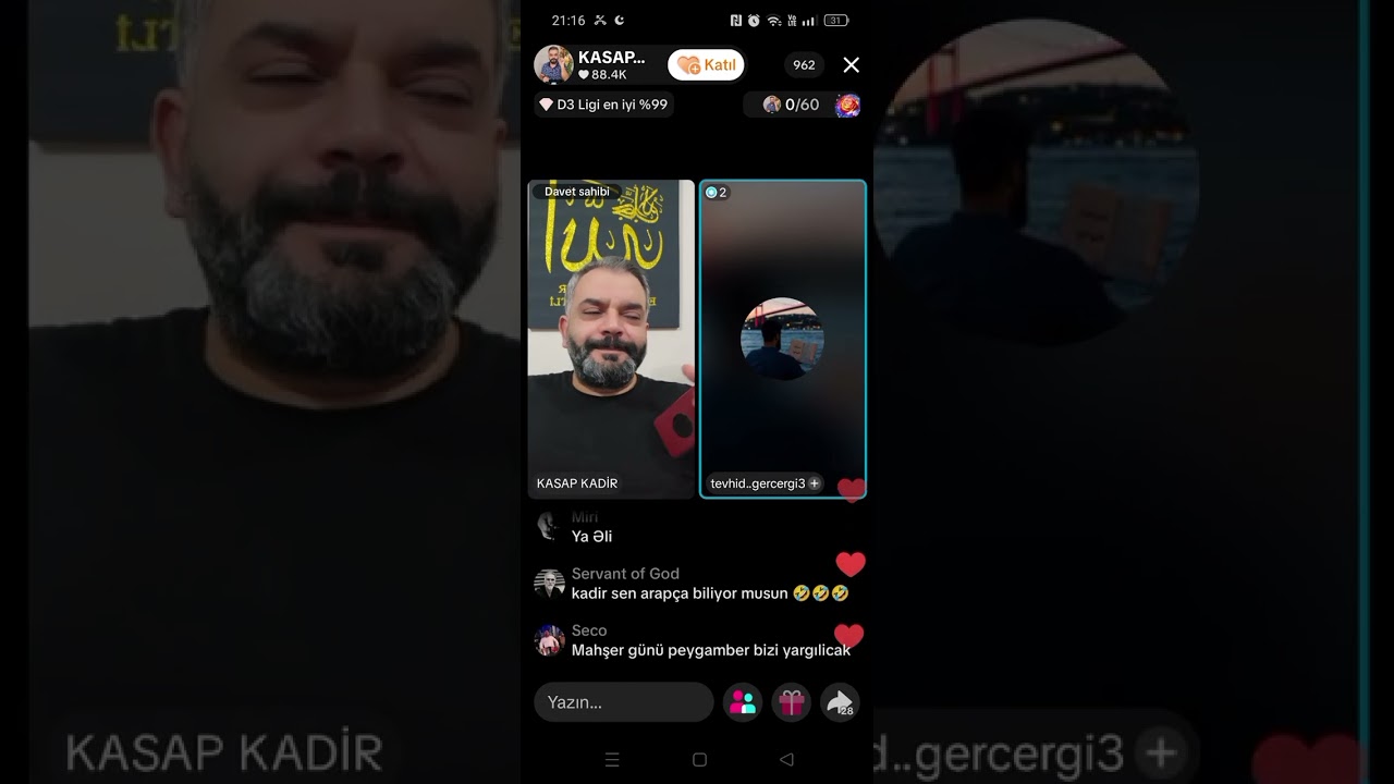Teslim olan KASAP KADİR 