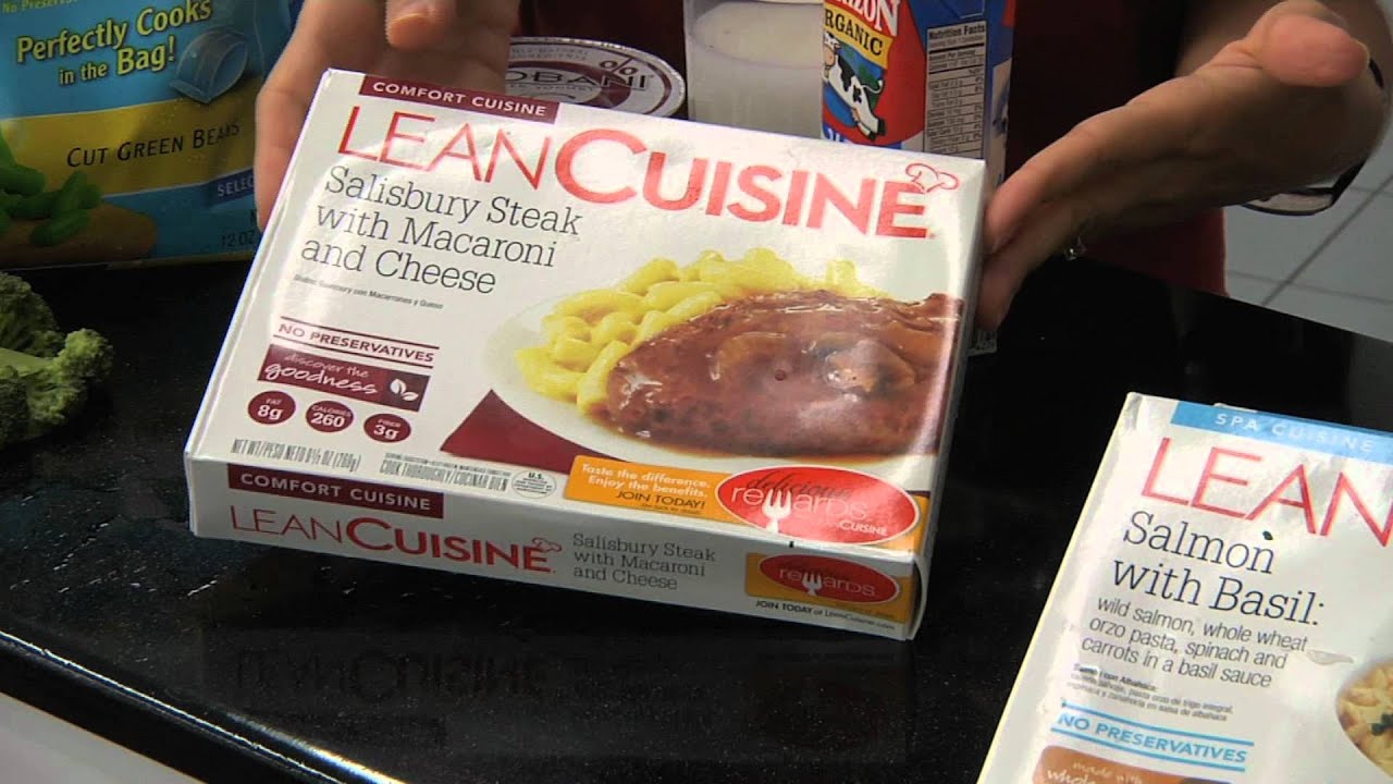 Which frozen dinner are actually healthy