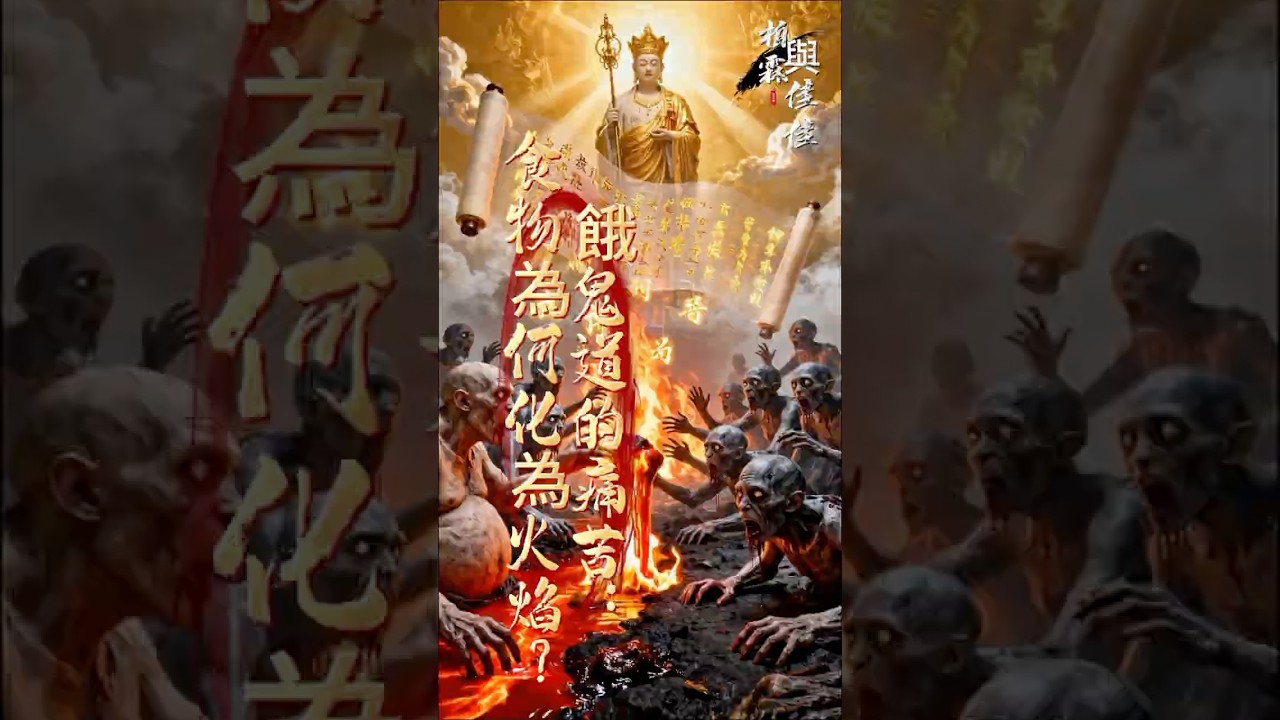 餓鬼道的痛苦：食物為何化為火焰？