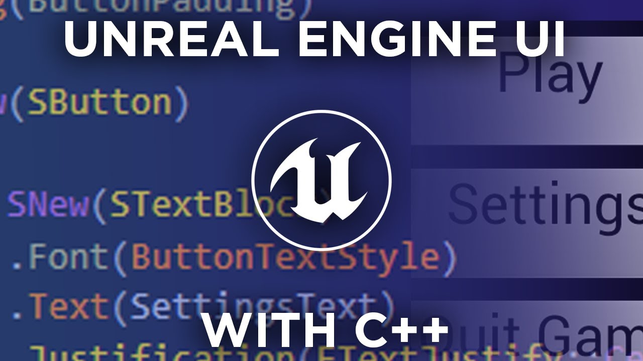 Создание пользовательского интерфейса на C++: как использовать Slate в Unreal Engine